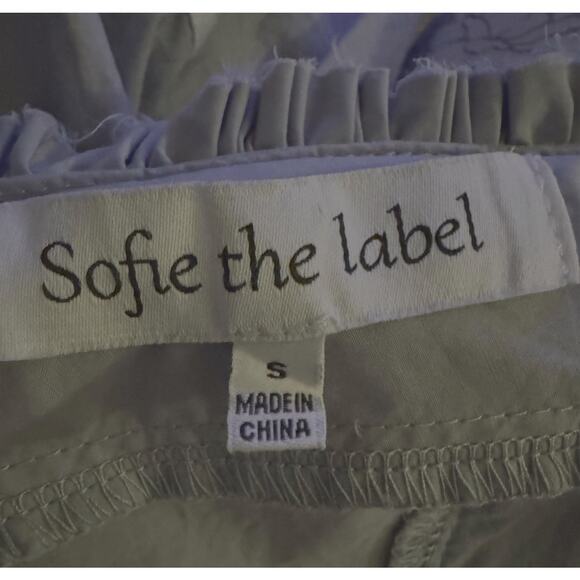 Sofie The Label Blue Mini Babydoll V Neck Party Dress Size S - Picture 6 of 7